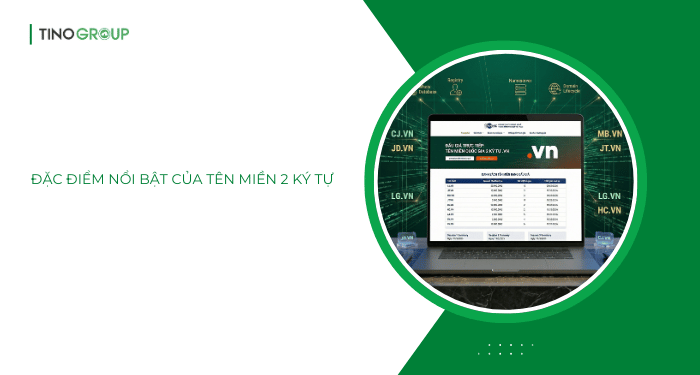 Đặc điểm nổi bật của tên miền 2 ký tự 