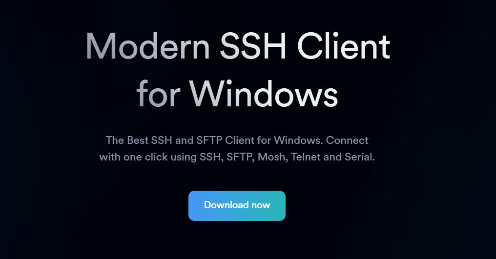 Cài đặt phần mềm Terminus