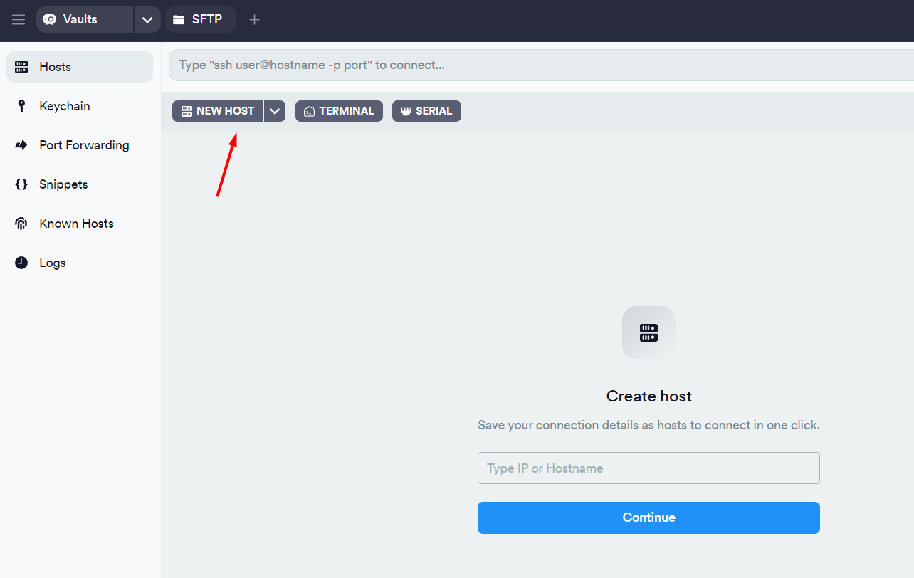 Các bước sử dụng Terminus kết nối SSH tới VPS