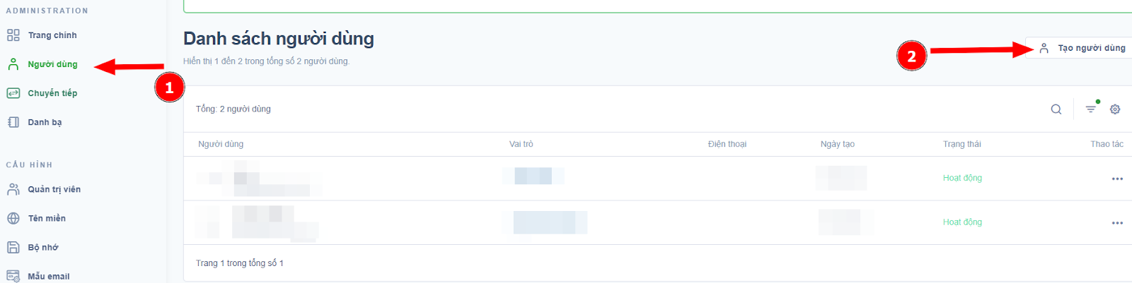 Hướng dẫn chuyển dữ liệu mail từ Yandex sang TinoMail 3 Tạo tài khoản Mail trên TinoMail