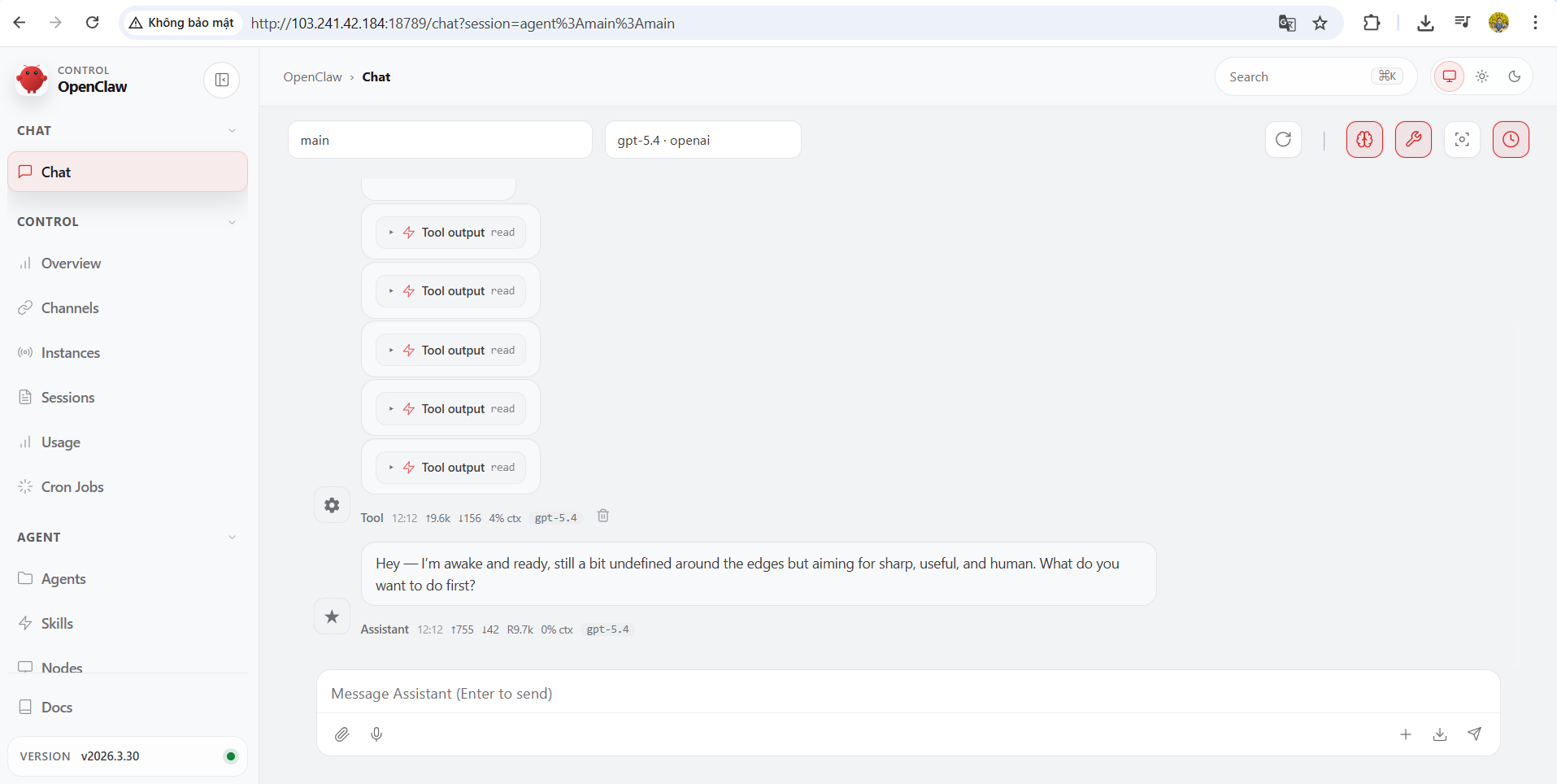 Hướng dẫn cài đặt OpenClaw trên VPS bằng Docker 27 Cách xử lý lỗi truy cập Control UI trên OpenClaw
