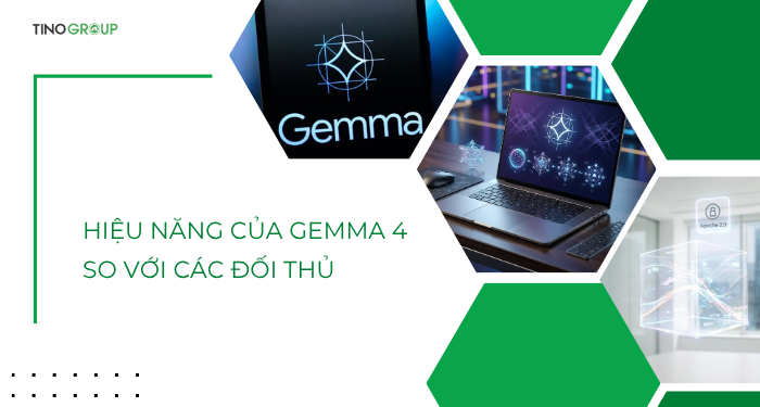 Hiệu năng của Gemma 4 so với các đối thủ