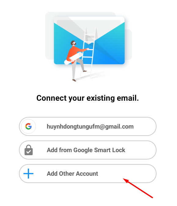 Hướng dẫn đăng nhập TinoMail vào ứng dụng Mail trên Android 3 Các bước kết nối TinoMail vào ứng dụng Mail trên Android