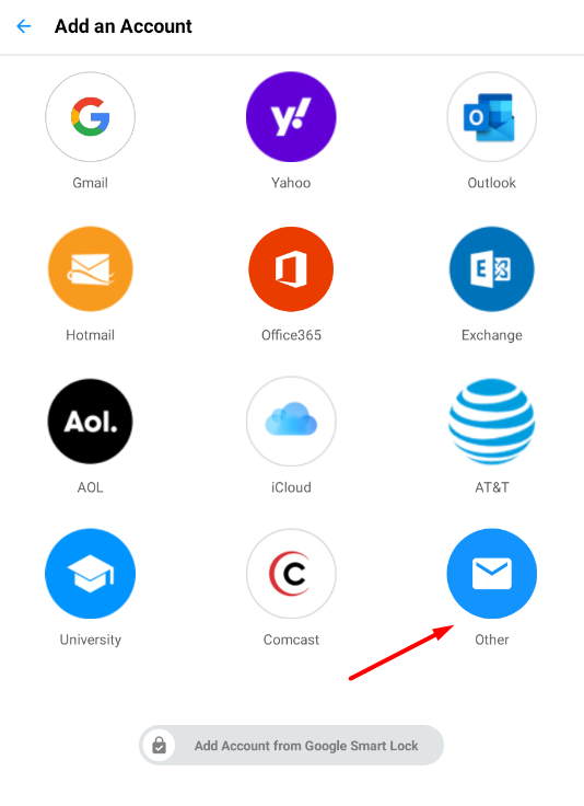 Hướng dẫn đăng nhập TinoMail vào ứng dụng Mail trên Android 4 Các bước kết nối TinoMail vào ứng dụng Mail trên Android