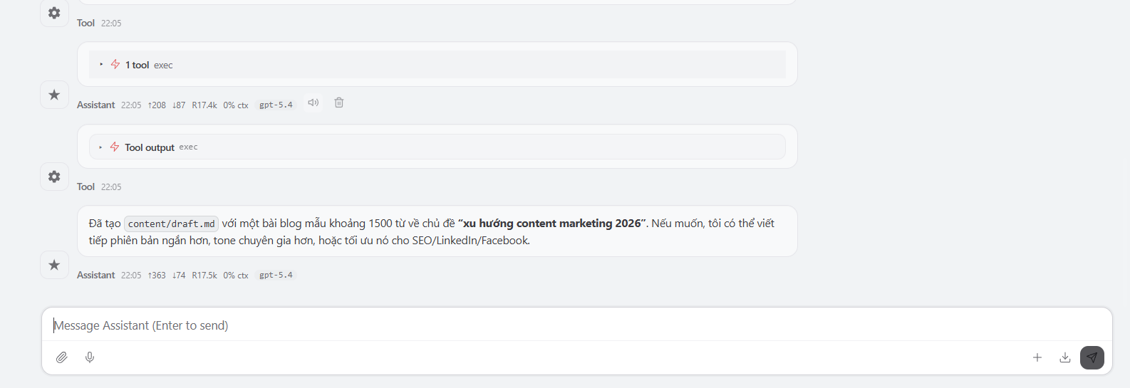Hướng dẫn tạo Custom Skills cho OpenClaw ngay trên OpenClaw (không code) 7 Hướng dẫn tạo Custom Skills cho OpenClaw ngay trên OpenClaw (không code) 6