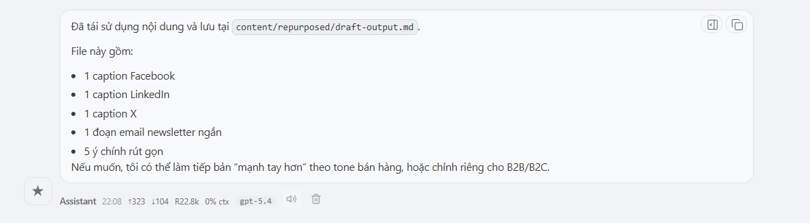 Hướng dẫn tạo Custom Skills cho OpenClaw ngay trên OpenClaw (không code) 8 Hướng dẫn tạo Custom Skills cho OpenClaw ngay trên OpenClaw (không code) 7