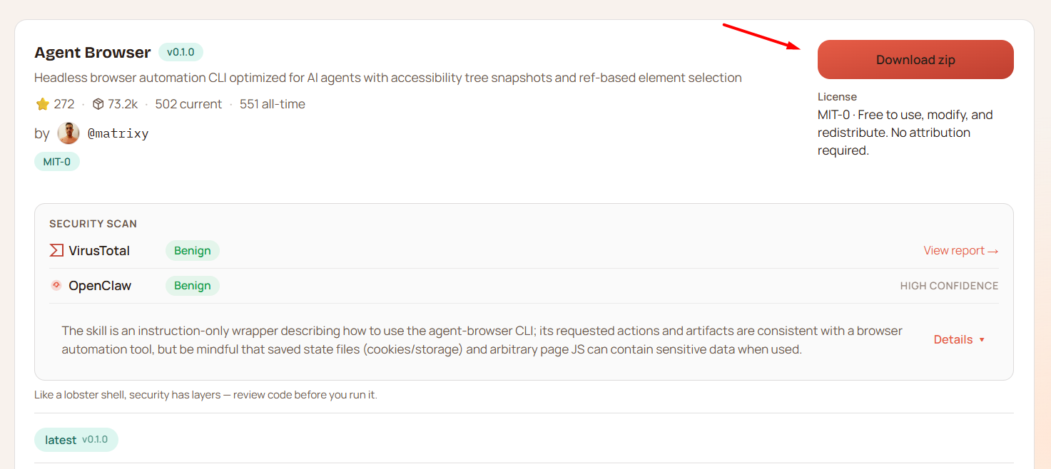 Vào trang chi tiết và tải 2 file về