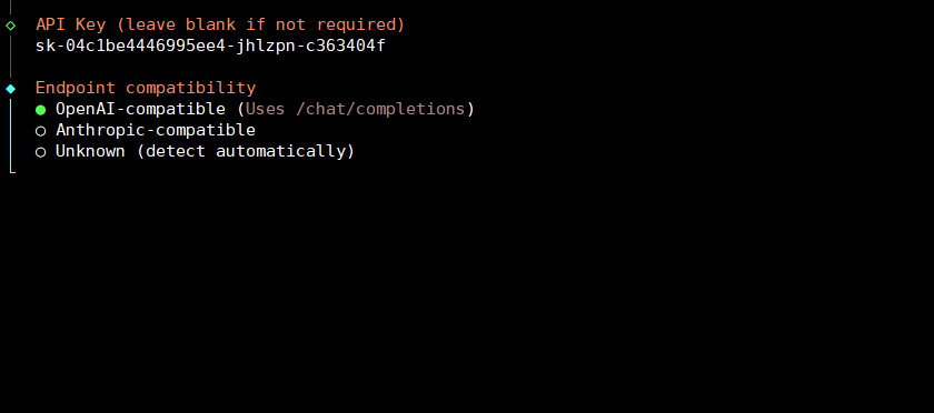 Thiết lập cấu hình trực tiếp trên cửa sổ lệnh OpenClaw