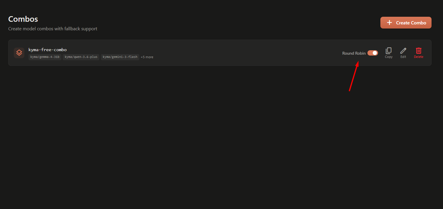 Kích hoạt cơ chế luân phiên Round Robin