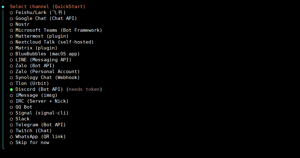 Cấu hình kênh kết nối Discord với OpenClaw trên VPS