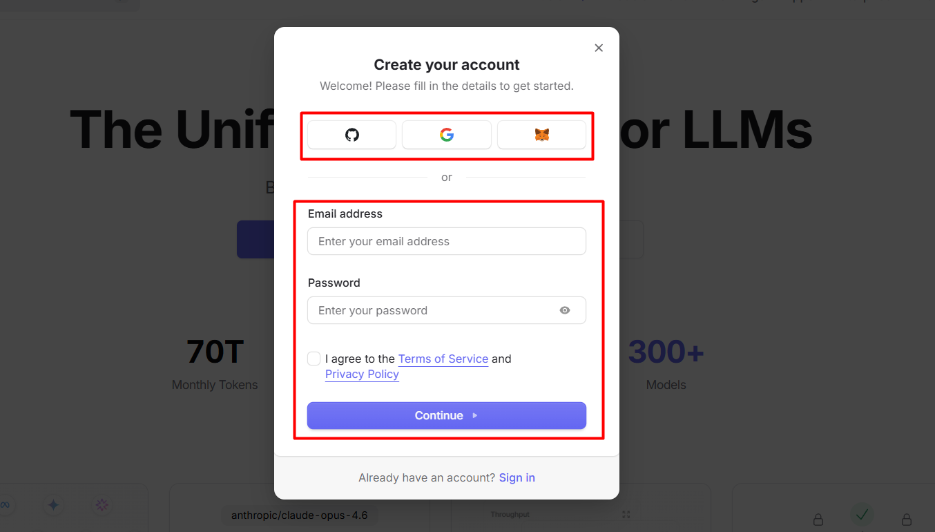 Cách lấy API Key của OpenRouter