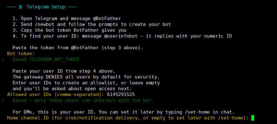 Bước 6 — Thiết lập nhắn tin