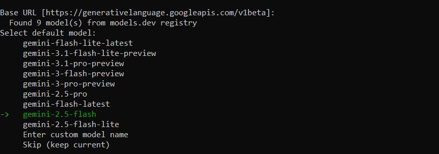 Bước 4 — Cấu hình AI