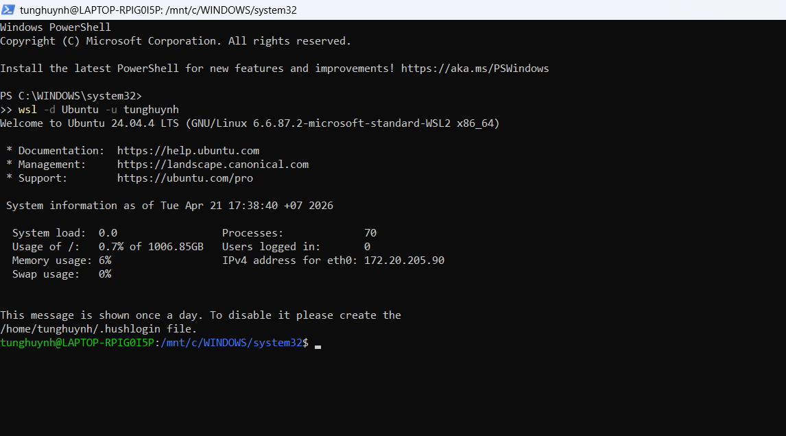 Bước 1 — Sao lưu dữ liệu quan trọng