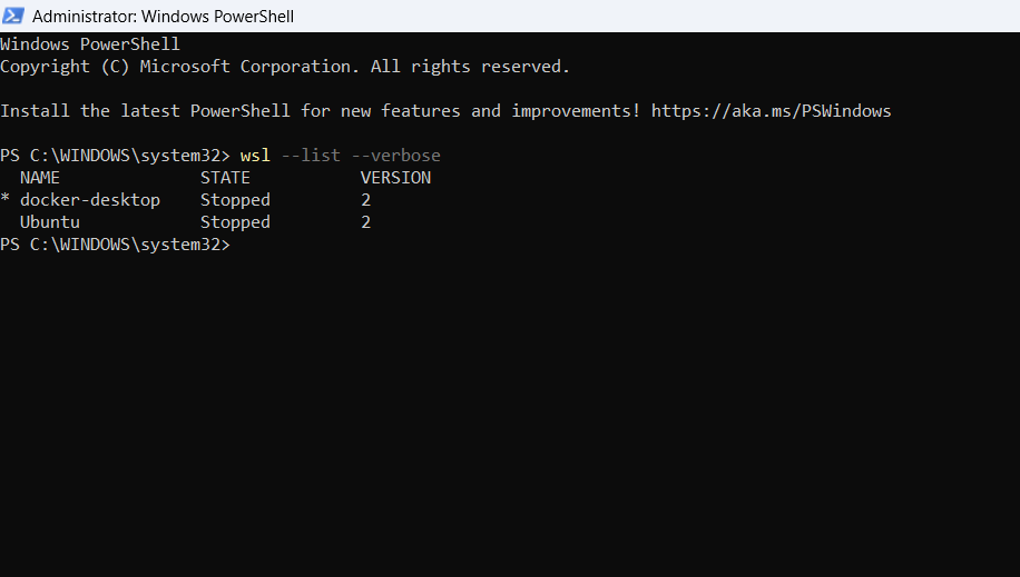 Bước 5 — Gỡ luôn WSL2 nếu không còn dùng đến (tùy chọn)