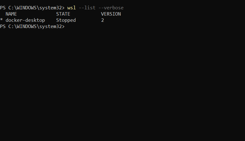 Bước 5 — Gỡ luôn WSL2 nếu không còn dùng đến (tùy chọn)