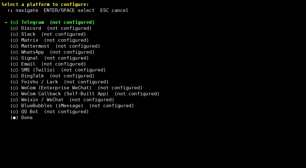 Bước 5 — Thiết lập cổng kết nối kênh nhắn tin