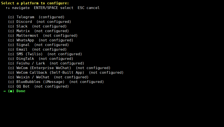 Bước 5 — Thiết lập cổng kết nối kênh nhắn tin