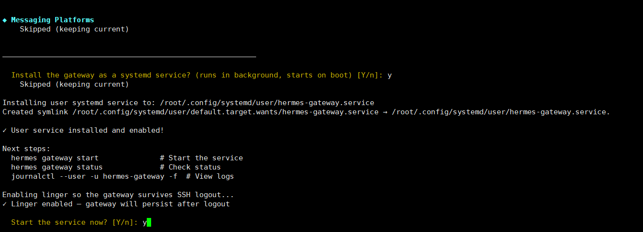 Bước 5 — Thiết lập cổng kết nối kênh nhắn tin