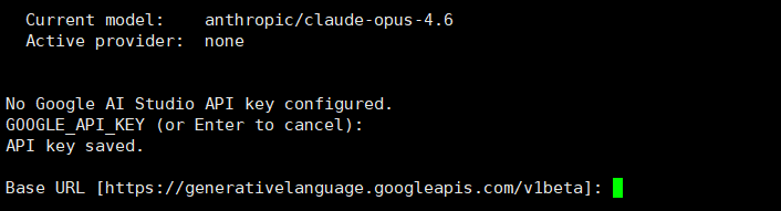Bước 4 — Cấu hình mô hình AI 