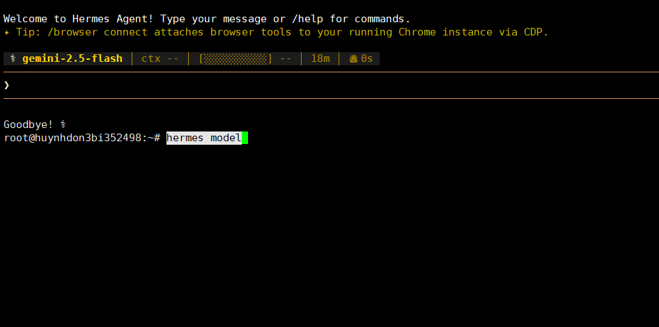 Cách 1: Thêm provider mới và đổi model thông qua Wizard