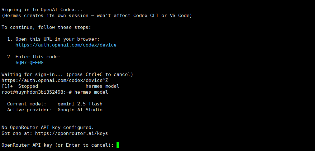 Cách 1: Thêm provider mới và đổi model thông qua Wizard