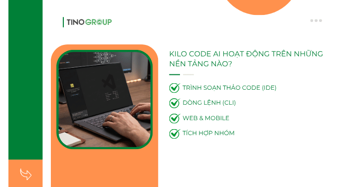 Hướng dẫn đăng ký và sử dụng Kilo Code AI chi tiết từ A–Z (2026) 2 Kilo Code AI hoạt động trên những nền tảng nào?