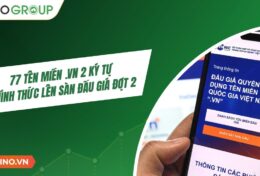Sức nóng trở lại: 77 Tên miền .VN 2 ký tự chính thức lên sàn đấu giá đợt 2 năm 2026