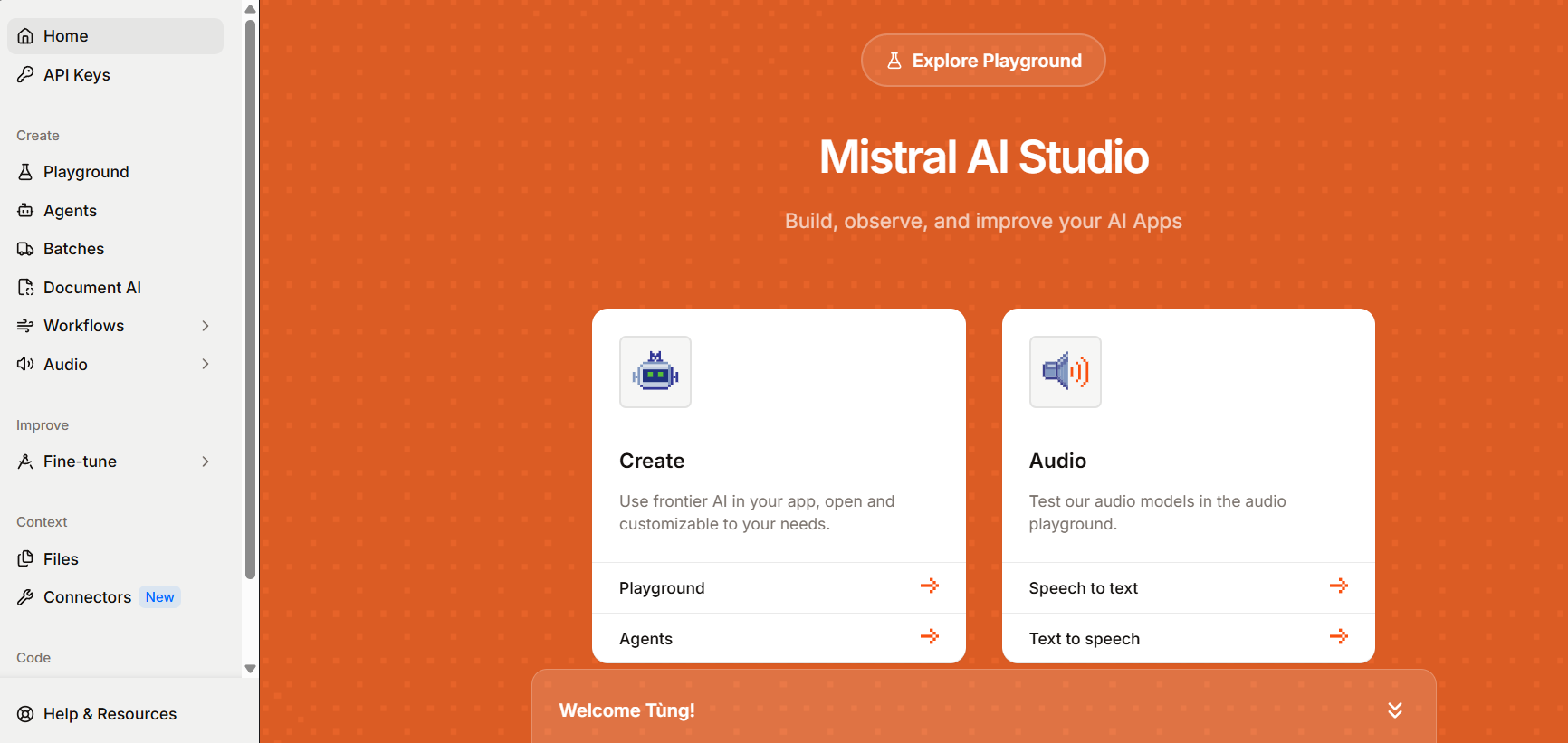 7. Mistral La Plateforme