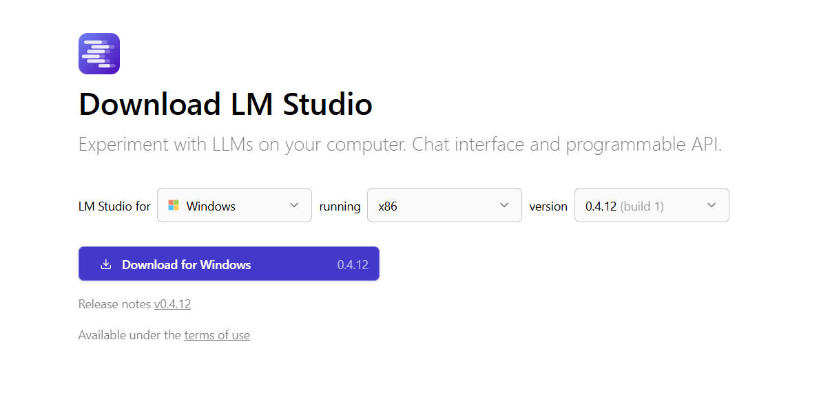 LM Studio là gì? Hướng dẫn cài đặt và sử dụng LM Studio từ A–Z (cập nhật 2026) 4 Tải LM Studio