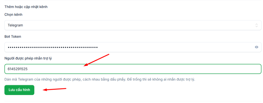 Hướng dẫn đăng ký và sử dụng VPS Hermes Agent chi tiết cho người mới 19 2.4. Thiết lập kênh nhắn tin