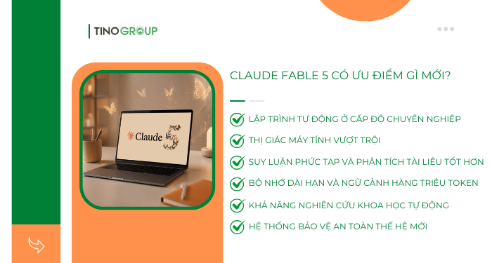 Claude Fable 5 có ưu điểm gì mới? Toàn cảnh model Mythos-class mạnh nhất của Anthropic 3 Claude Fable 5 có ưu điểm gì mới?