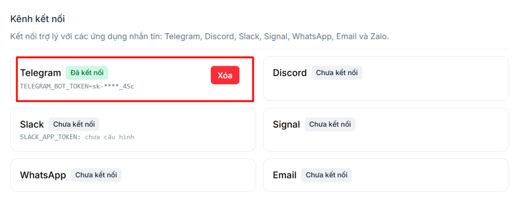 Hướng dẫn kết nối Telegram với Hermes Agent trên VPS Hermes của Tino 8 Kết nối Telegram với Hermes Agent trên VPS Hermes của Tino