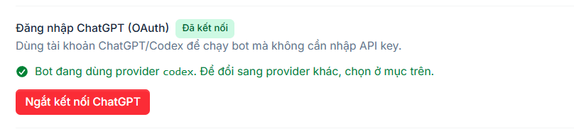 Các bước kết nối ChatGPT/Codex với Hermes Agent trên VPS Hermes