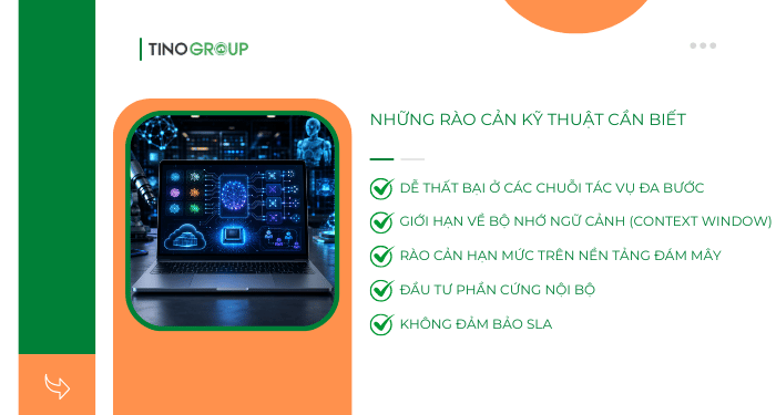Ưu - nhược điểm khi dùng model AI miễn phí cho AI Agent: Bạn sẽ phải đánh đổi những gì? 4 Những rào cản kỹ thuật cần biết