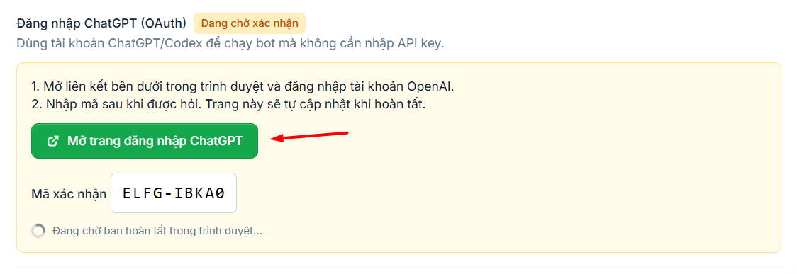 Hướng dẫn kết nối ChatGPT/Codex với Hermes Agent trên VPS Hermes của Tino 2 Các bước kết nối ChatGPT/Codex với Hermes Agent trên VPS Hermes