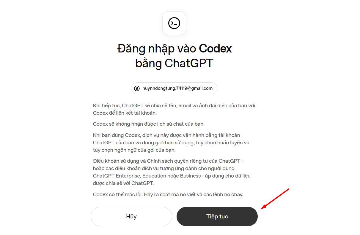 Hướng dẫn kết nối ChatGPT/Codex với Hermes Agent trên VPS Hermes của Tino 3 Các bước kết nối ChatGPT/Codex với Hermes Agent trên VPS Hermes