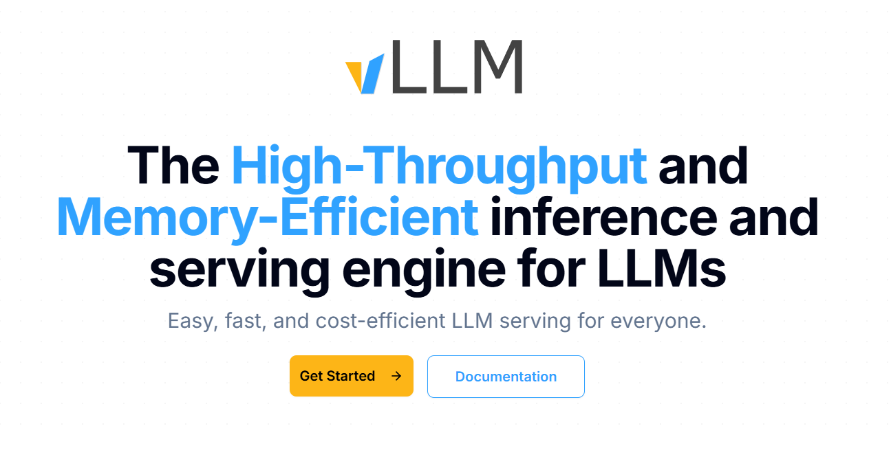 #7. vLLM — Tốt nhất cho triển khai quy mô lớn