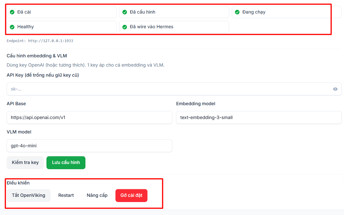 OpenViking là gì? Tại sao Hermes Agent cần OpenViking? 11 Hướng dẫn bật OpenViking cho Hermes Agent trên VPS Hermes Tino