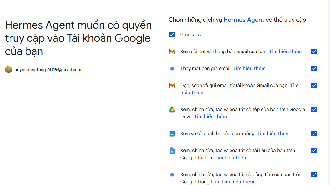 Bước 12: Tạo link đăng nhập Google OAuth