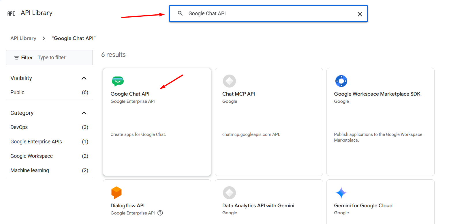 Hướng dẫn kết nối Google Chat với Hermes Agent A-Z 7 Bước 2: Bật các API cần thiết
