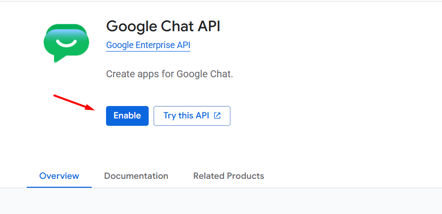 Hướng dẫn kết nối Google Chat với Hermes Agent A-Z 8 Bước 2: Bật các API cần thiết
