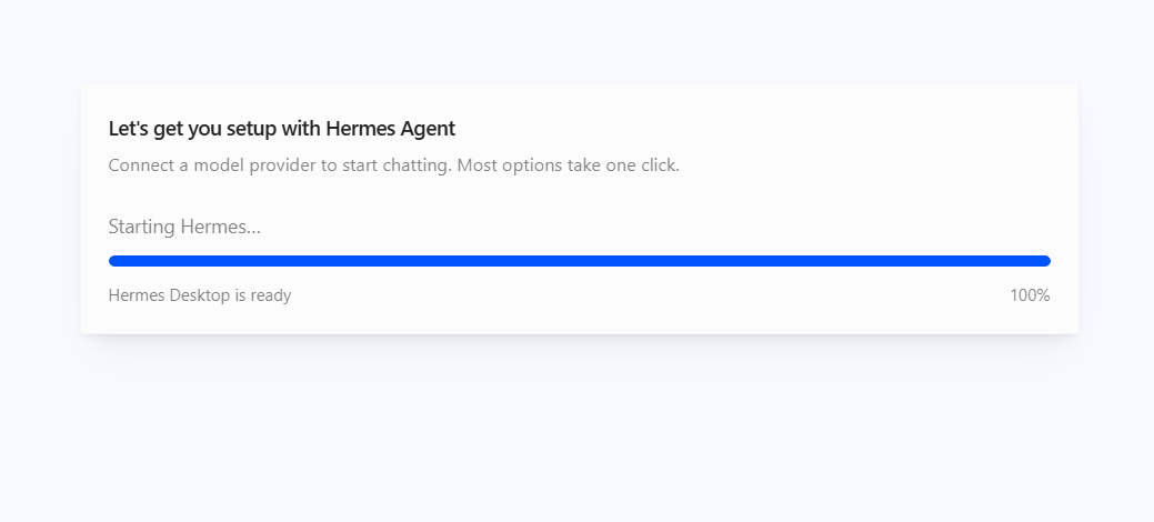 Hướng dẫn cài đặt và sử dụng Hermes Agent Desktop A-Z 7 Cài đặt Hermes Agent Desktop trên Windows