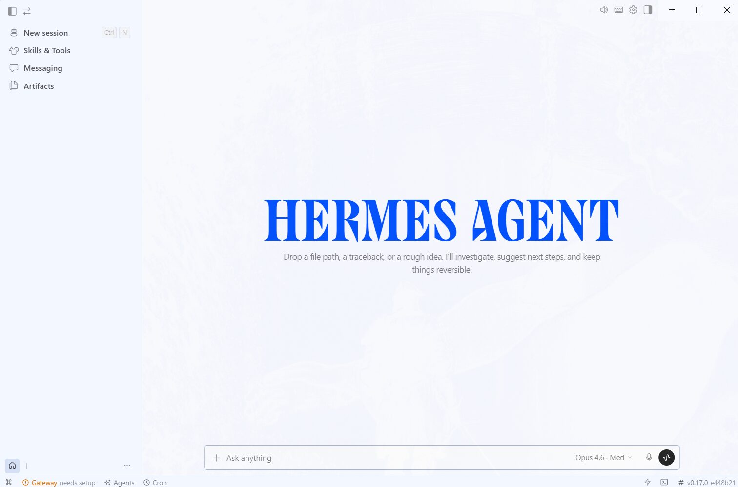 Hướng dẫn cài đặt và sử dụng Hermes Agent Desktop A-Z 9 Cài đặt Hermes Agent Desktop trên Windows