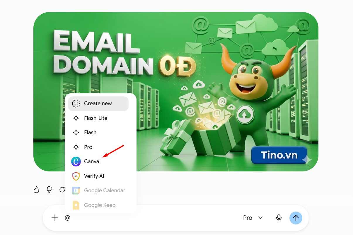 Mẹo chỉnh sửa ảnh Gemini trên Canva không phải ai cũng biết 16 Kết nối Canva với Gemini để edit ảnh AI