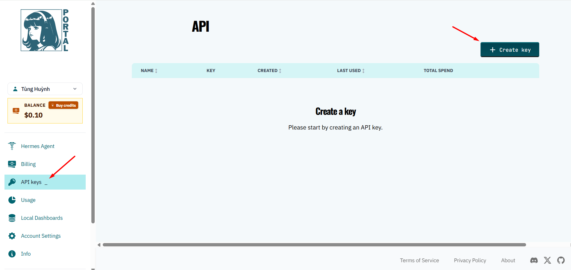Tìm hiểu Nous Research API: Cách lấy API Key trên Nous Portal mới nhất 2026 10 Các bước lấy API Key Nous Portal