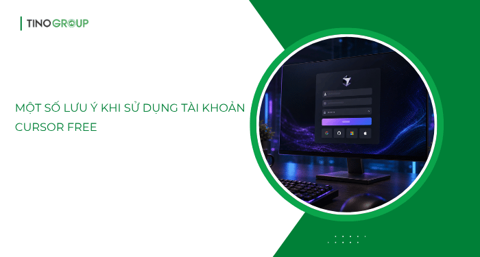 Hướng dẫn cách đăng ký Cursor AI free 2026 17 Một số lưu ý khi sử dụng tài khoản Cursor free