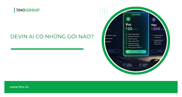 Devin AI có những gói nào?