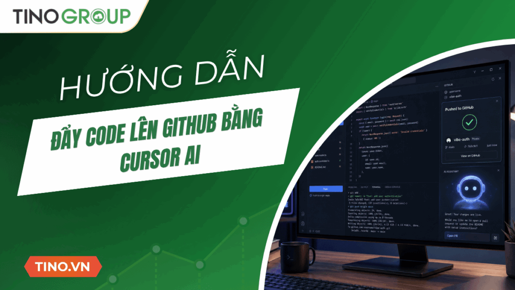 Hướng dẫn đẩy code lên GitHub bằng Cursor AI