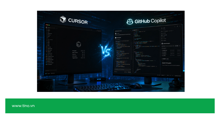 So sánh Cursor AI vs GitHub Copilot: Chọn công cụ nào để Vibe Code? 4 Agent và mức độ tự động hóa